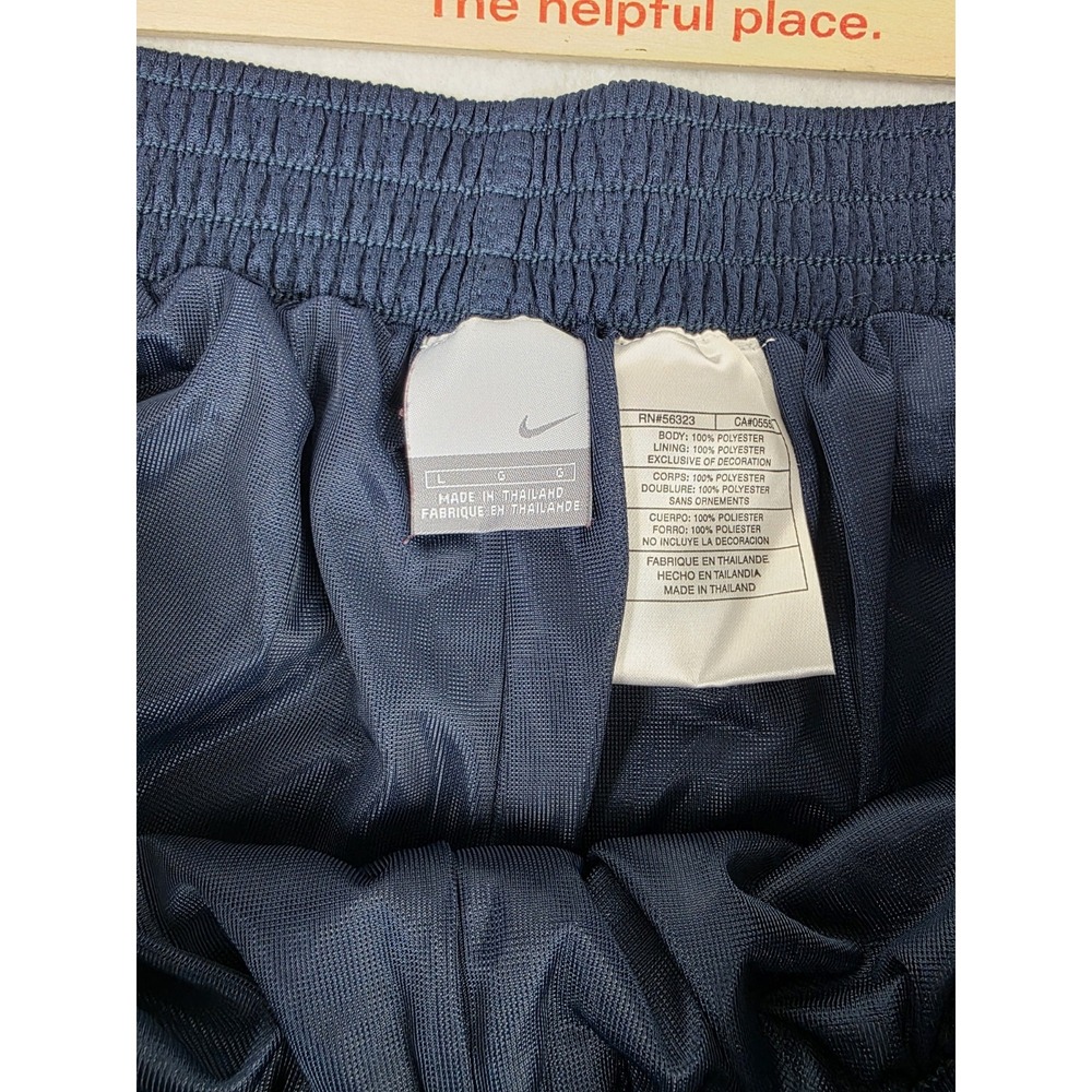 Nike Pants Men Large Red Tearaway Snap Track Basketball Warm Up Vintage Athletic - Picture 3 of 7